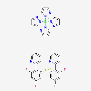 molecular formula C34H24BF4IrN10 B12295501 borate iridium(III) 