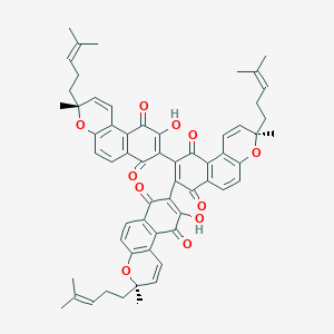 molecular formula C60H56O11 B12295507 Conocurvone CAS No. 149572-31-6