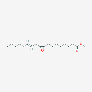 molecular formula C19H34O3 B12295513 Methyl 3-(2-octenyl)oxiraneoctanoate CAS No. 40707-88-8