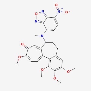 molecular formula C27H26N4O8 B12295528 Nbd-demecolcin 