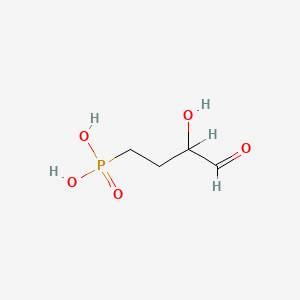 (3-Hydroxy-4-oxobutyl)phosphonic acid
