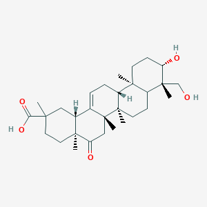 3,23-Dihydroxy-16-oxoolean-12-en-29-oic acid