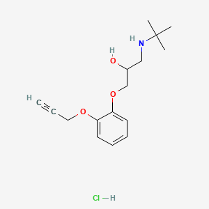 molecular formula C16H24ClNO3 B12295637 Pargolol hydrochloride 