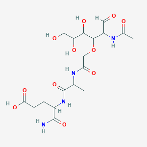 molecular formula C18H30N4O11 B12295662 N-Acetyl-nor-muramyl-L-alanyl-D-isoglutamine 