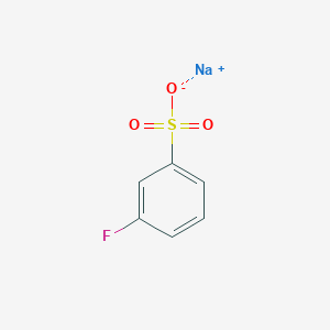 molecular formula C6H4FNaO3S B12295675 Sodium 3-fluorobenzenesulfonate 