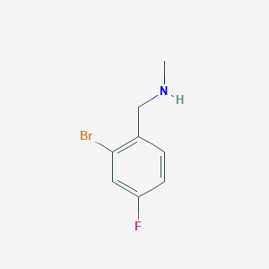 N-(2-Bromo-4-fluorobenzyl)-N-methylamine