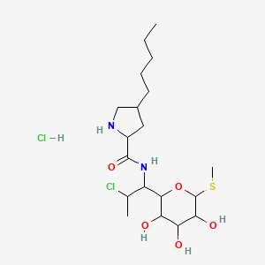 molecular formula C19H36Cl2N2O5S B12295766 Mirincamycin HCl 