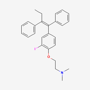 molecular formula C26H28INO B1229585 Iodotamoxifen CAS No. 76070-10-5