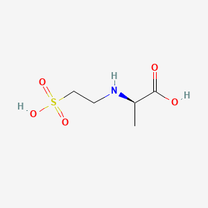 molecular formula C5H11NO5S B1229597 Tauropine CAS No. 33497-79-9