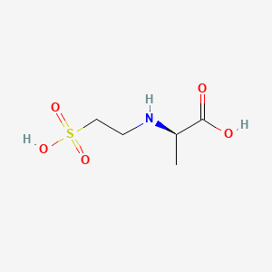 molecular formula C5H11NO5S B1229597 牛磺酸 CAS No. 33497-79-9