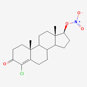 molecular formula C19H26ClNO4 B1229600 Nichlotest CAS No. 20986-45-2