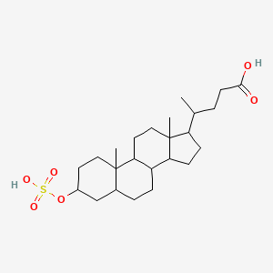 molecular formula C24H40O6S B12296043 SLCA-Sulfolithocholic acid 