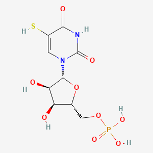 molecular formula C9H13N2O9PS B1229605 5-Mercaptouridylic acid CAS No. 58380-75-9