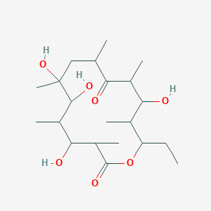 molecular formula C21H38O7 B12296145 Erythronolide A, 12-deoxy- CAS No. 19270-26-9