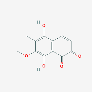 molecular formula C12H10O5 B12296149 MalvoneA 