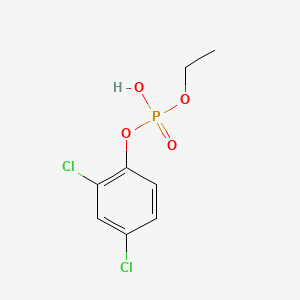 Phosphoric acid, mono(2,4-dichlorophenyl) monoethyl ester