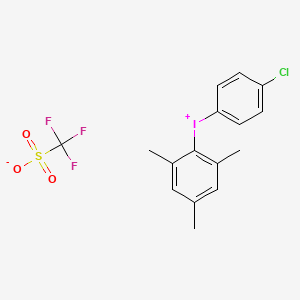 (4-Chlorophenyl)(mesityl)iodonium trifluoromethanesulfonate