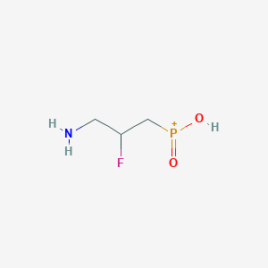 (3-Amino-2-fluoropropyl)phosphinic Acid