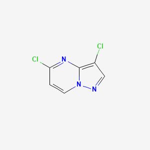 molecular formula C6H3Cl2N3 B12296401 3,5-Dichloropyrazolo[1,5-a]pyrimidine 