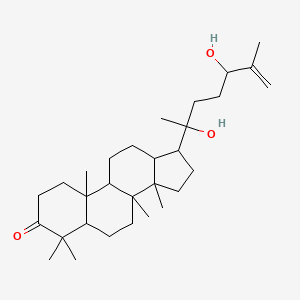 molecular formula C30H50O3 B12296419 20,24-Dihydroxydammar-25-en-3-one 