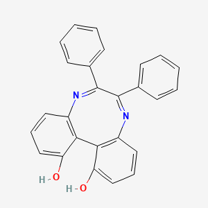 molecular formula C26H18N2O2 B12296440 (R)-6,7-Diphenyldibenzo[e,g][1,4]diazocine-1,12-diol 