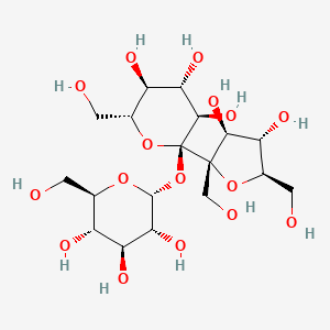 molecular formula C18H32O16 B1229650 Theanderose CAS No. 21291-36-1