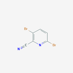 molecular formula C6H2Br2N2 B12296513 3,6-Dibromopicolinonitrile 