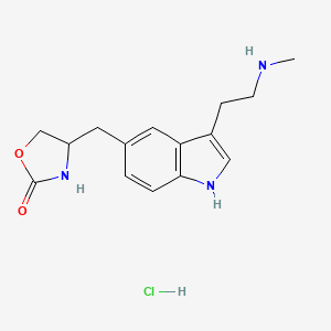 N-DesmethylZolmitriptan-d3Hydrochloride