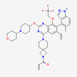 molecular formula C40H46F3N7O4 B12296535 KRAS G12C inhibitor 13 