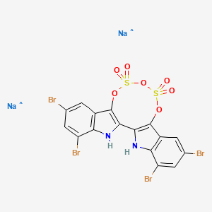 molecular formula C16H6Br4N2Na2O7S2 B12296646 CID 57376511 