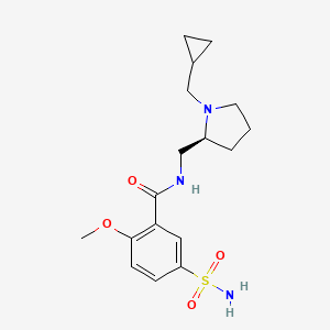 molecular formula C17H25N3O4S B12296649 Cipropride S enantiomer 