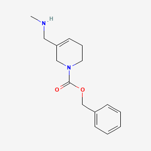 benzyl 5-((methylamino)methyl)-3,6-dihydropyridine-1(2H)-carboxylate