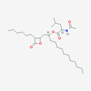 molecular formula C30H55NO5 B12296757 N-Desformyl N-Acetyl (S,S,R,S)-Orlistat (Orlistat Impurity) 