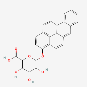 6-Benzo[a]pyren-3-yloxy-3,4,5-trihydroxyoxane-2-carboxylic acid