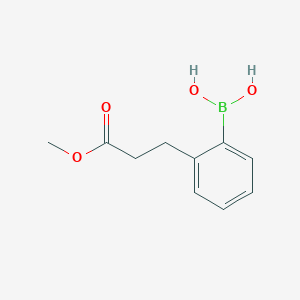 (2-(3-Methoxy-3-oxopropyl)phenyl)boronic acid