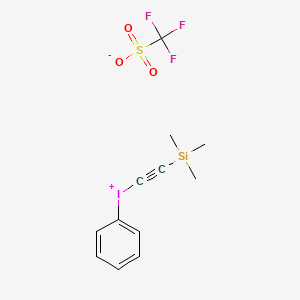 Phenyl((trimethylsilyl)ethynyl)iodonium trifluoromethanesulfonate