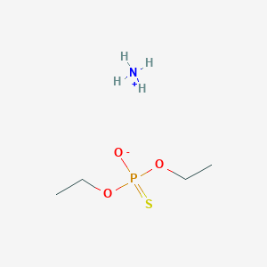 molecular formula C4H14NO3PS B12296955 O,O-Diethyl Thiophosphate Ammonium Salt 