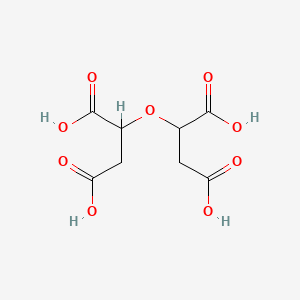 molecular formula C8H10O9 B12296965 Butanedioic acid, 2,2'-oxybis- CAS No. 7408-18-6