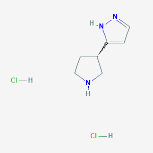 (S)-5-(pyrrolidin-3-yl)-1H-pyrazole dihydrochloride