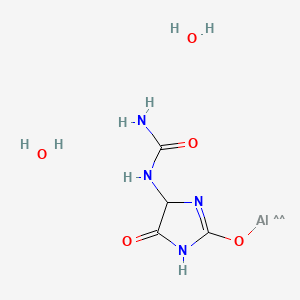 molecular formula C4H9AlN4O5 B12297000 CID 18502873 