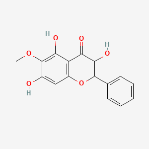 (2R,3R)-2,3-Dihydro-3,5,7-trihydroxy-6-methoxy-2-phenyl-4H-1-benzopyran-4-one