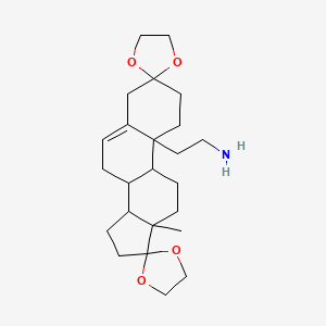 molecular formula C24H37NO4 B12297018 CID 13370504 