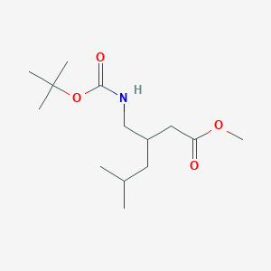 (S)-N-tert-Butoxycarbonyl Pregabalin Methyl Ester