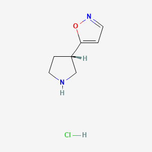 (S)-5-(pyrrolidin-3-yl)isoxazole hydrochloride