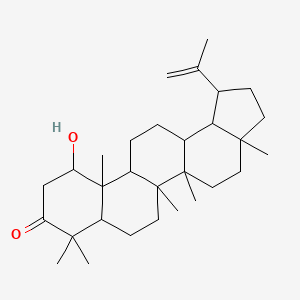 molecular formula C30H48O2 B12297047 1beta-Hydroxylup-20(29)-en-3-one 