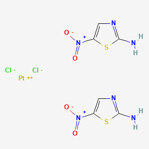 molecular formula C6H6Cl2N6O4PtS2 B1229708 Pt-Plant CAS No. 69433-99-4