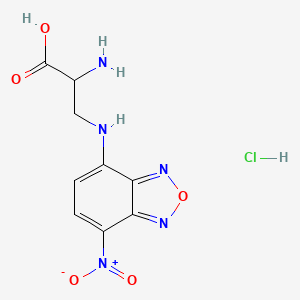 2-Amino-3-[(4-nitro-2,1,3-benzoxadiazol-7-yl)amino]propanoic acid;hydrochloride