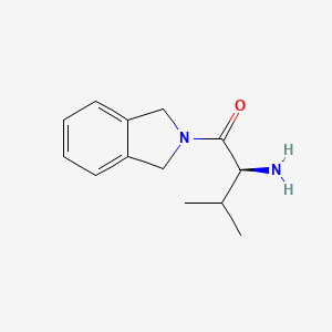 (2S)-2-amino-1-(2,3-dihydro-1H-isoindol-2-yl)-3-methylbutan-1-one