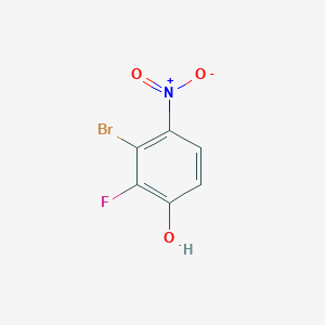 3-Bromo-2-fluoro-4-nitrophenol