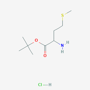 molecular formula C9H20ClNO2S B12297306 D-Methionine1,1-DimethylethylEsterHydrochloride 